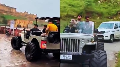 ராஜஸ்தான் துணை முதல்வா் மகன் போக்குவரத்து விதிமீறல்: ரூ. 7,000 அபராதம்