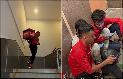 உணவு விநியோகம் செய்த ஸொமாட்டோ சிஇஓ: காத்திருந்த அதிர்ச்சி!