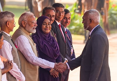 மாலத்தீவு அதிபருடன் மோடி பேச்சு!