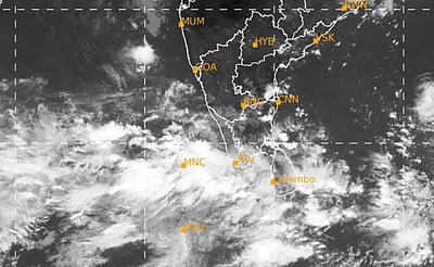 அரபிக் கடலில் உருவாகிறது காற்றழுத்த தாழ்வுப் பகுதி!