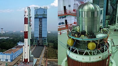 104 செயற்கைக்கோள்களை செலுத்திவிட்டு... 8 ஆண்டுகளுக்கு பிறகு புவிக்கு திரும்பிய பிஎஸ்எல்வி சி-37!