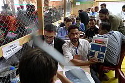 600-க்கும் மேற்பட்ட போலீஸாரின் பாதுகாப்பில் நெல்லை வாக்கு எண்ணும் மையம்!