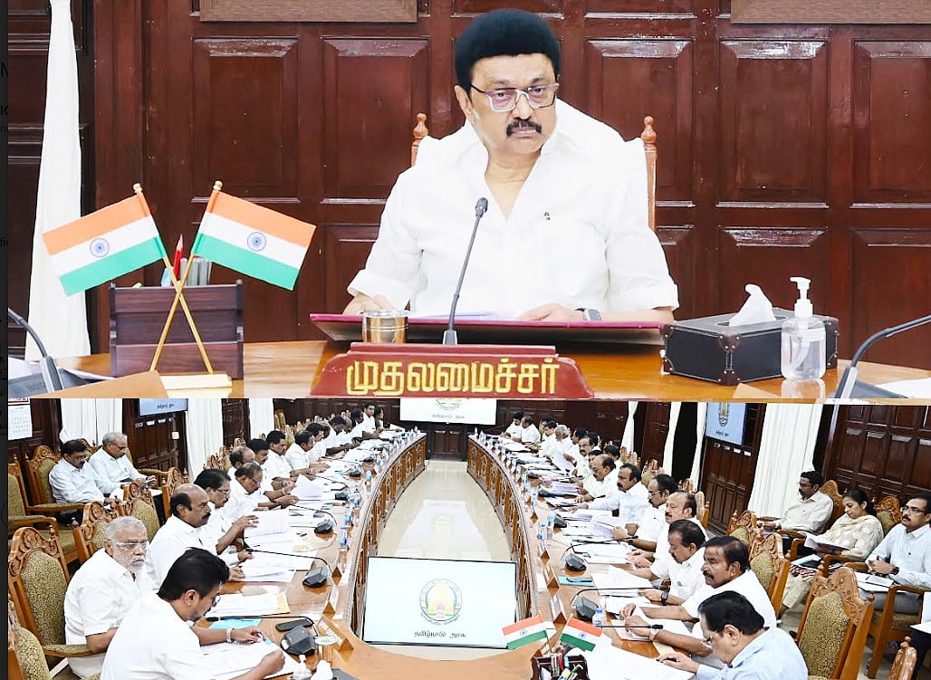 முதல்வர் மு.க. ஸ்டாலின் தலைமையில் இன்று அமைச்சரவைக் கூட்டம்!