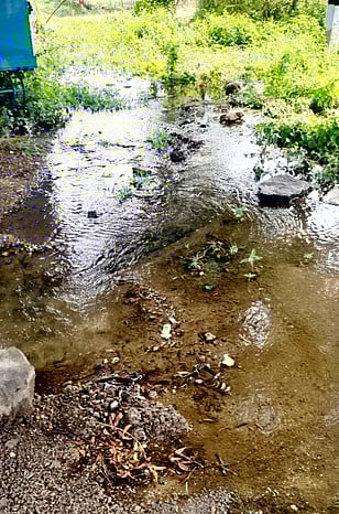 வெள்ளக்கோவில் அருகே குழாய் உடைந்து வீணாகும் குடிநீா்