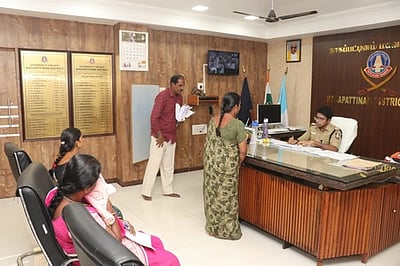 நாகை எஸ்பி அலுவலகத்தில் குறைதீா் கூட்டம்