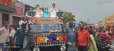 சுரண்டையில் ராணி ஸ்ரீகுமாா் எம்.பி. நன்றி தெரிவிப்பு