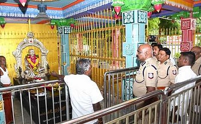 தேவா் குரு பூஜை பாதுகாப்பு ஏற்பாடுகள்: ஏடிஜிபி ஆலோசனை