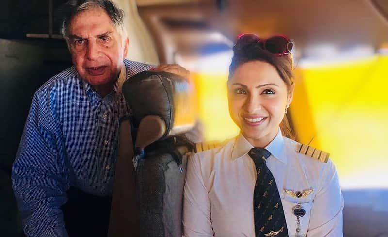 ratan tata with captain zoya