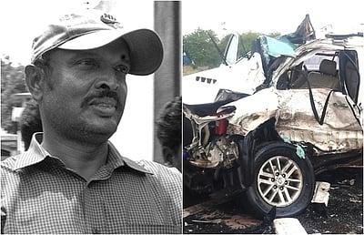 சாலை விபத்தில் தினபூமி நாளிதழ் உரிமையாளர் மணிமாறன் பலி!