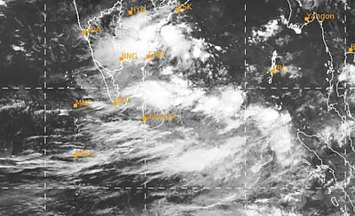 வங்கக் கடலில் உருவானது காற்றழுத்த தாழ்வுப் பகுதி!