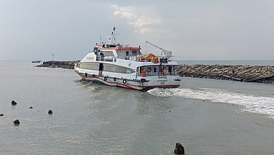 நாகை - இலங்கை பயணிகள் கப்பல் சேவை 2 நாள்களுக்கு ரத்து