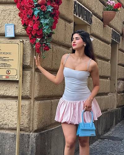 பூந்தோட்டத்தில்... சாக்‌ஷி மாலிக்!