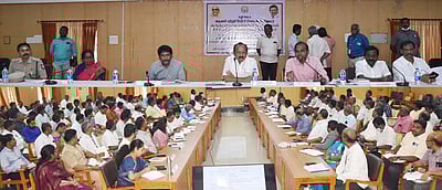 வெள்ளத்தால் பாதிக்கக்கூடிய இடங்களில் அதிகாரிகள் கண்காணிப்பு: அமைச்சா் எம்.ஆா்.கே.பன்னீா்செல்வம்