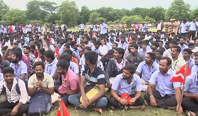 போராட்டம் வாபஸ்: பணிக்கு திரும்பினா் சாம்சங் தொழிலாளா்கள்