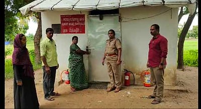 அனுமதியின்றி செயல்பட்டு வந்த பட்டாசு தயாரிப்பு கூடத்துக்கு ‘சீல்’