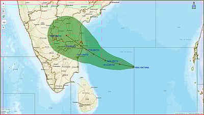புயல் சின்னம் எங்கே கரையை கடக்கும்? அடுத்த 3 நாள்களுக்கான தகவல்!