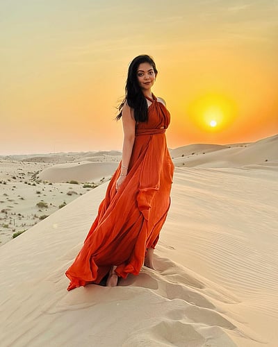 பாலைவனத்து ராணி... அஹானா! 