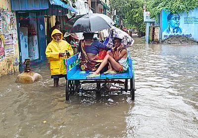 சோழவரத்தில் 24 மணிநேரத்தில் 302 மி.மீ. மழை பதிவு! 