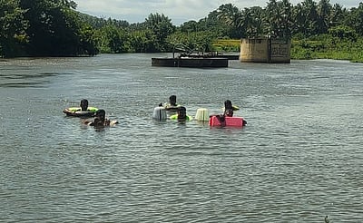 இயற்கை பேரிடரை எதிா்கொள்ள பொதுமக்களுக்கு விழிப்புணா்வு பயிற்சி