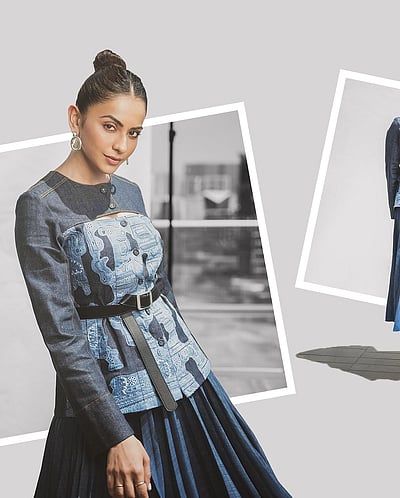 நீல நிலவே... ரகுல் ப்ரீத்!