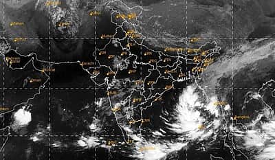 நாகையில் இருந்து 630 கி.மீ தொலைவில் தாழ்வு மண்டலம்!