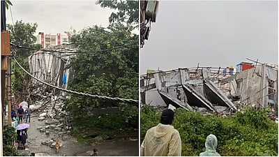 பெங்களூரில் கட்டுமானப் பணியில் இருந்த கட்டடம் இடிந்தது: 17 தொழிலாளர்கள் சிக்கியிருக்கலாம் என அச்சம்