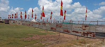 முழுவீச்சில் தவெக மாநில மாநாட்டுப் பணிகள்