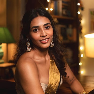 மான் இனமும் மீன் இனமும் மயங்குகின்ற விழியோ... சப்தமி கௌட!