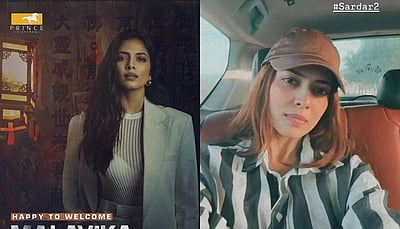 சர்தார் 2: 2ஆம் கட்ட படப்பிடிப்பில் மாளவிகா!