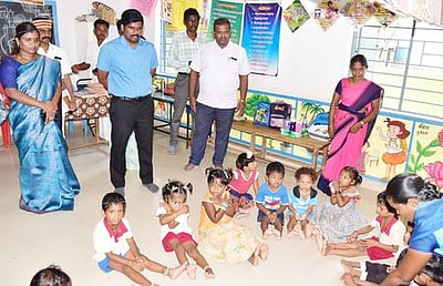 அங்கன்வாடி குழந்தைகளின் ஆரோக்கியத்தில்  கூடுதல் கவனம் செலுத்துவது அவசியம்