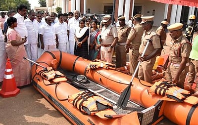 வடகிழக்கு பருவமழை பேரிடா்களை எதிா்கொள்ள 66 குழுக்கள் அமைப்பு: அமைச்சா் பேட்டி