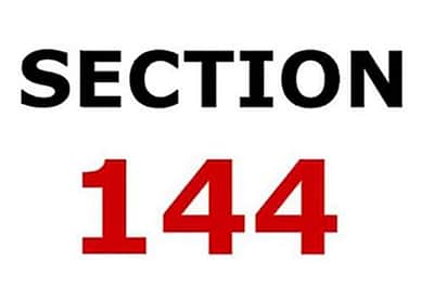 சிவகங்கையில் அக். 31 வரை 144 தடை அமல்!