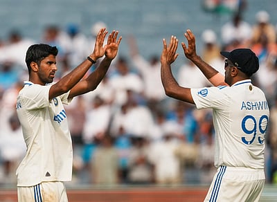 வாஷிங்டன் சுந்தர் 7, அஸ்வின் 3 விக்கெட்டுகள்..! நியூசி. 259க்கு ஆல் அவுட்!