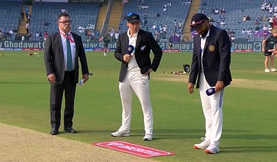 புணே டெஸ்ட்: இந்தியாவுக்கு எதிராக நியூஸி. முதலில் பேட்டிங்!