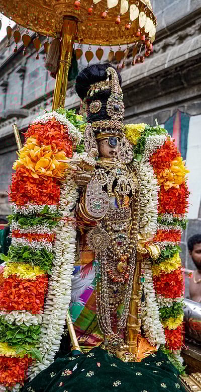 ஸ்ரீரங்கம் அரங்கநாத சுவாமி கோயிலில் நாளை நெல்லளவு கண்டருளுல்