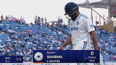 டக் அவுட்டில் சச்சினின் சாதனையை சமன் செய்த ரோஹித் சர்மா!