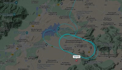 மதுரை: தரையிறங்க முடியாமல் வட்டமடித்த 2 விமானங்கள்! என்ன நடந்தது?