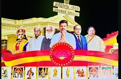 தவெக மாநாட்டில் ஒலித்த  பாடல்கள்! 