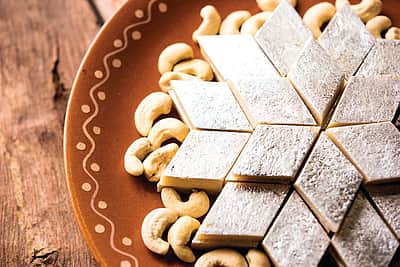 முந்திரி பருப்பு பர்பி