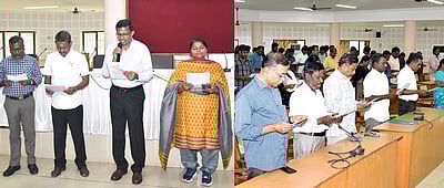 தேசிய ஒற்றுமை நாள் உறுதிமொழி ஏற்பு