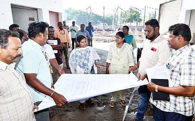 காரைக்குடி மாநகராட்சியில் ரூ. 77.11 கோடியில்  வளா்ச்சிப் பணிகள்