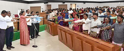 தேசிய ஒற்றுமை நாள் உறுதிமொழியேற்பு