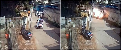 பட்டாசு வாங்கிச் சென்றபோது வெடித்துச் சிதறிய இருசக்கர வாகனம் - ஒருவர் பலி!