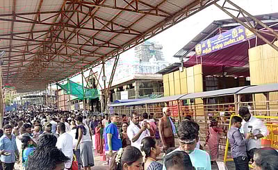 திருச்செந்தூா் கோயிலில் கந்த சஷ்டி திருவிழா தொடக்கம் -நவ. 7 சூரசம்ஹாரம்