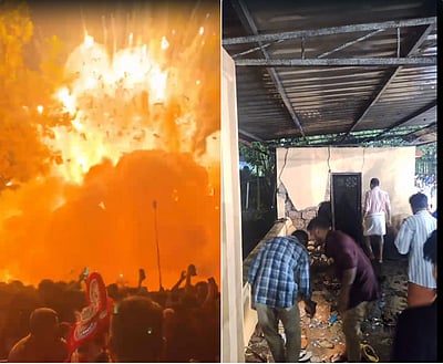 கேரளம்: கோயில் விழாவில் பட்டாசு வெடித்த விபத்தில் பலி 4ஆக உயர்வு