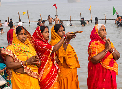 சத் பூஜை சடங்குகளுடன் இன்று தொடங்கியது!