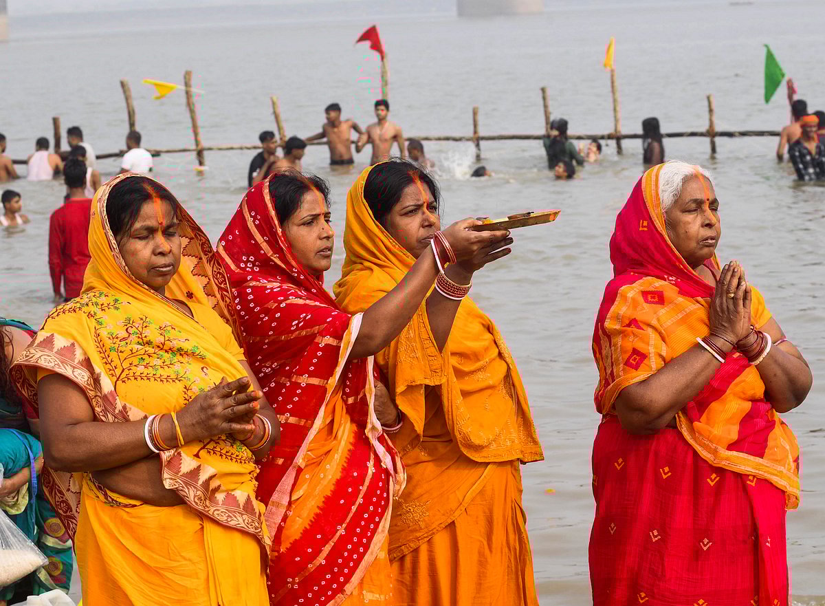 சத் பூஜை சடங்குகளுடன் இன்று தொடங்கியது!