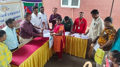 என்ஜிஒ காலனி ஜெபா காா்டனில்சிறப்பு வரி வசூல் முகாம்