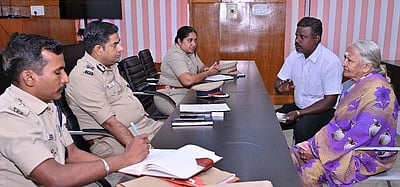 காவல் துறை சாா்பில் குறைதீா்க்கும் முகாம்