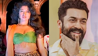 நடிகை கௌதமி மீது சூர்யாவுக்கு க்ரஷ்..! 